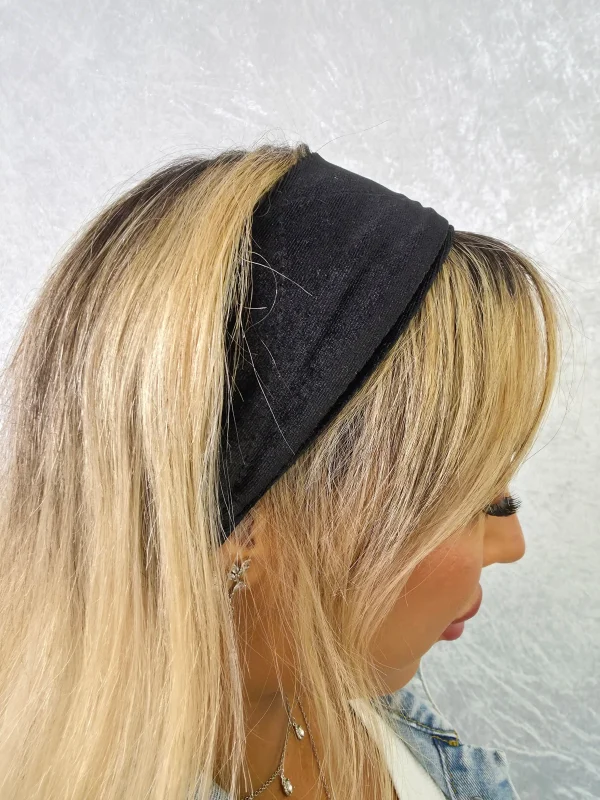 סרט מונע החלקה סגירת סקוץ בצבע שחור קלאסי ליציבות מושלמת של המטפחת